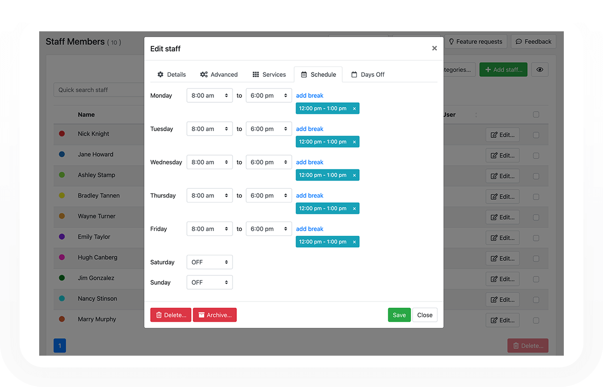 Bookly PRO – Appointment Booking and Scheduling Software System - 138