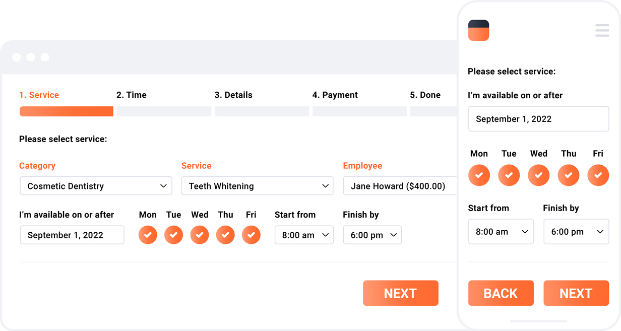 Bookly PRO – Appointment Booking and Scheduling Software System - 21